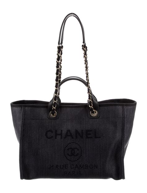 chanel deauville tote medium bag|Chanel large deauville shopping tote.